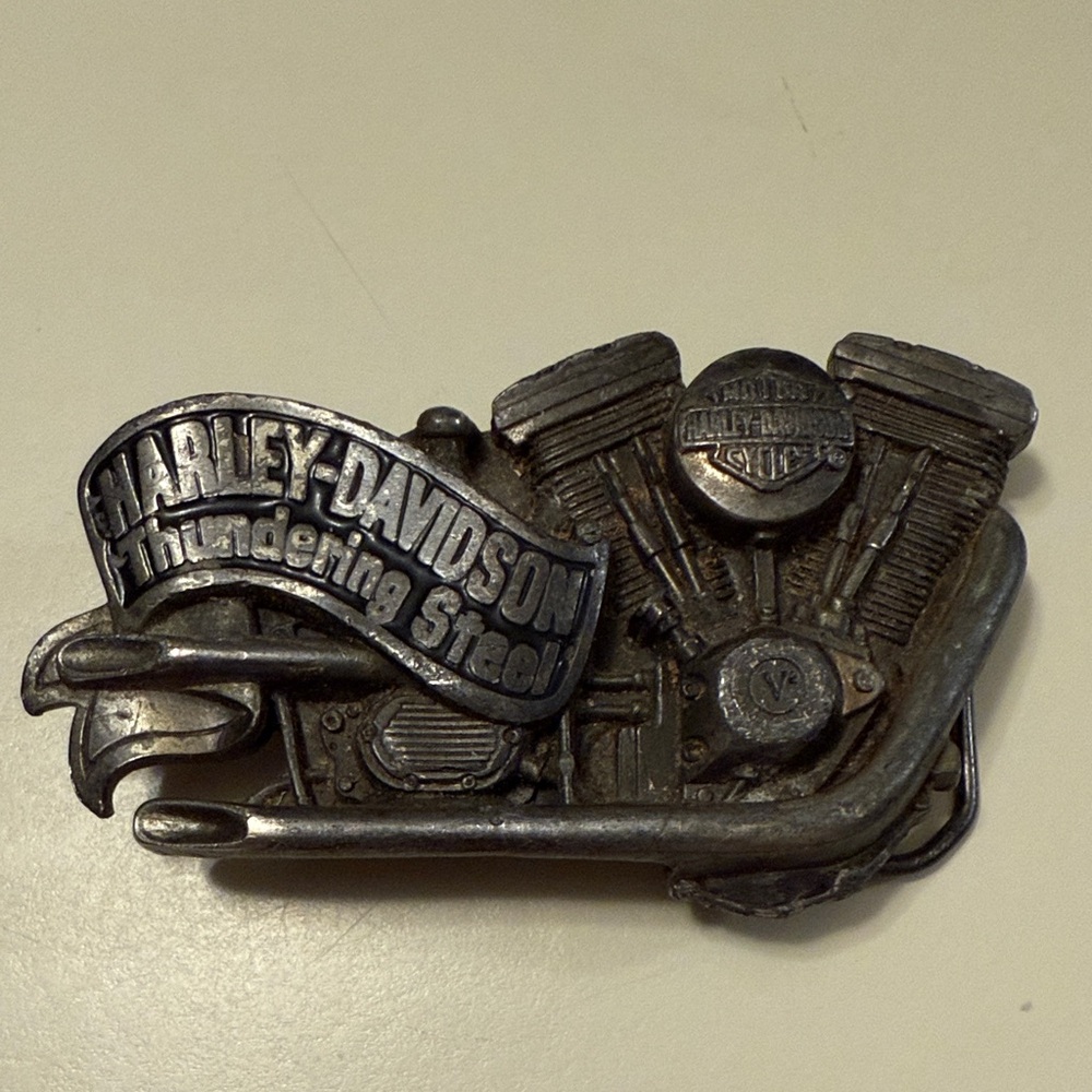 Harley-Davidson Metallic Engine Belt Buckle
